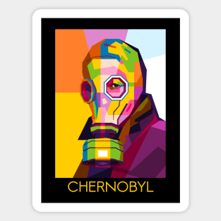 Chernobyl Mask Magnet